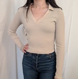 collared long sleeve